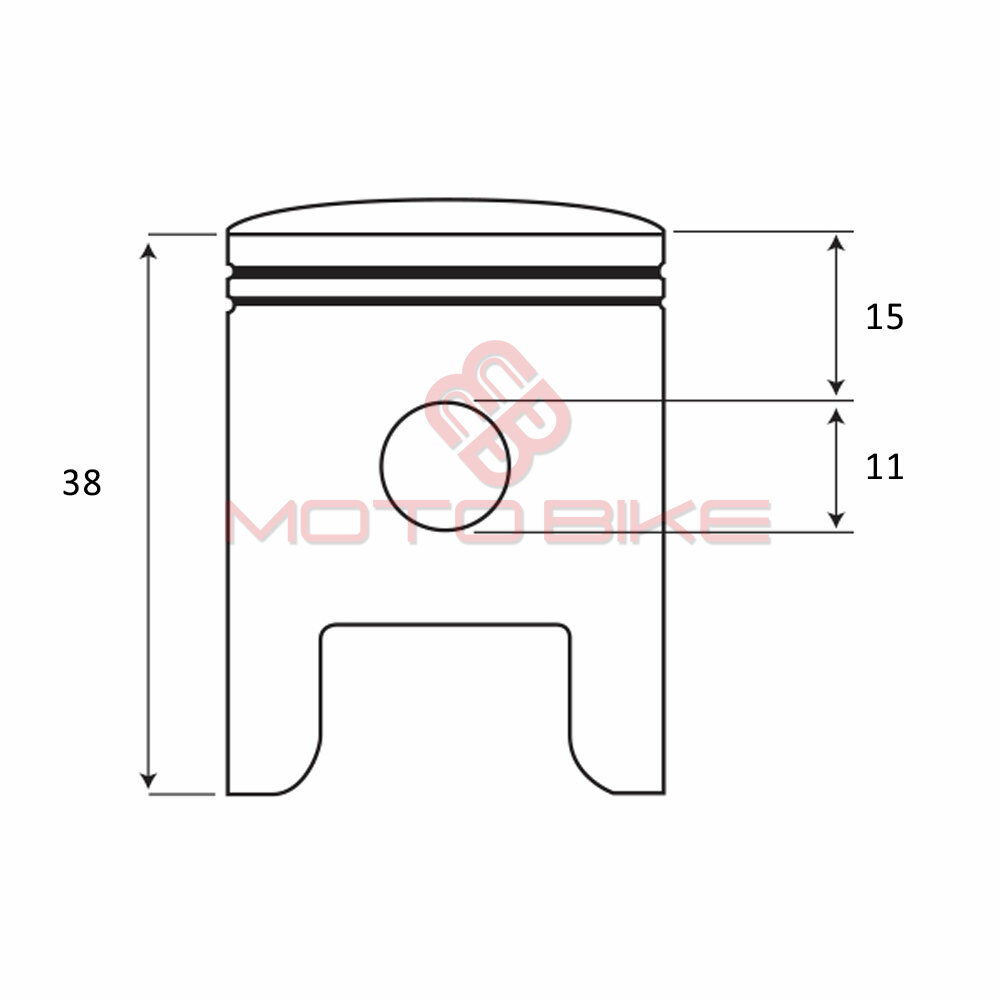 Bat  villager dm14 fi 40x11mm