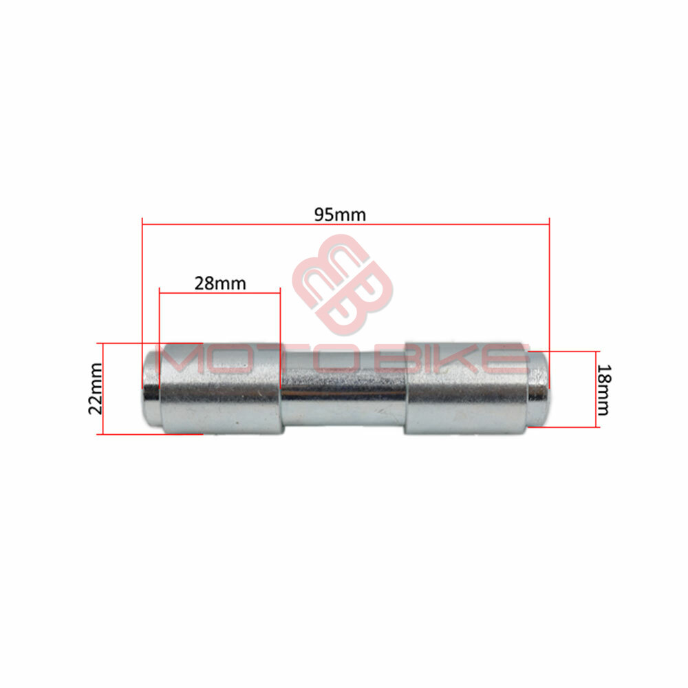 Pusa  nazaj vile  tomos a3. a35 11.8x22x95mm kpl