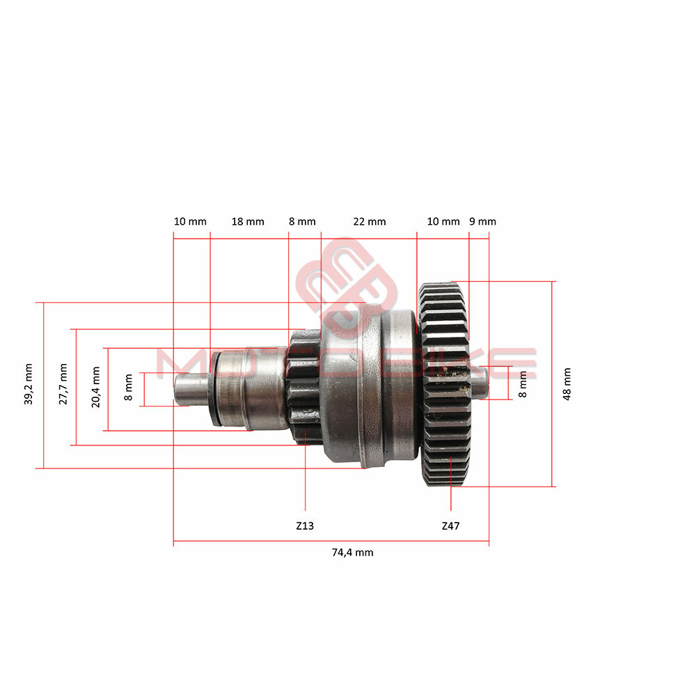 Bendix piaggio liberty 125 vespa et4 13 47 rms