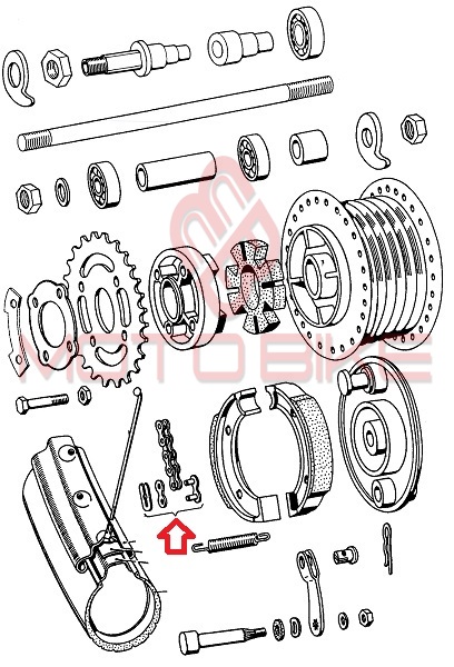 Chain link 415 tomos china