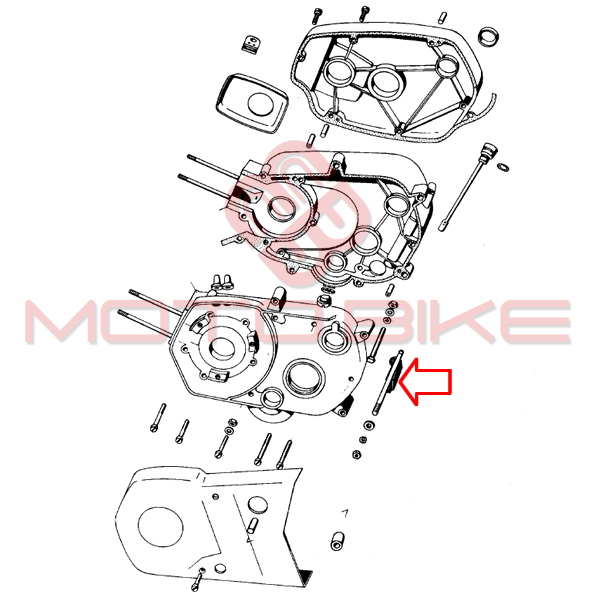 Sraf nosaca motora i kocnice tomos t14 t15