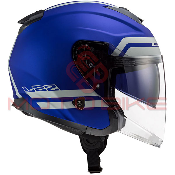 Helmet ls2 jet of521 infinity hyper  mat blue xl