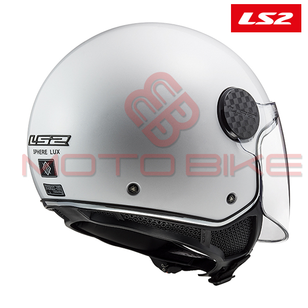Helmet ls2 jet of558 sphere lux white xxl