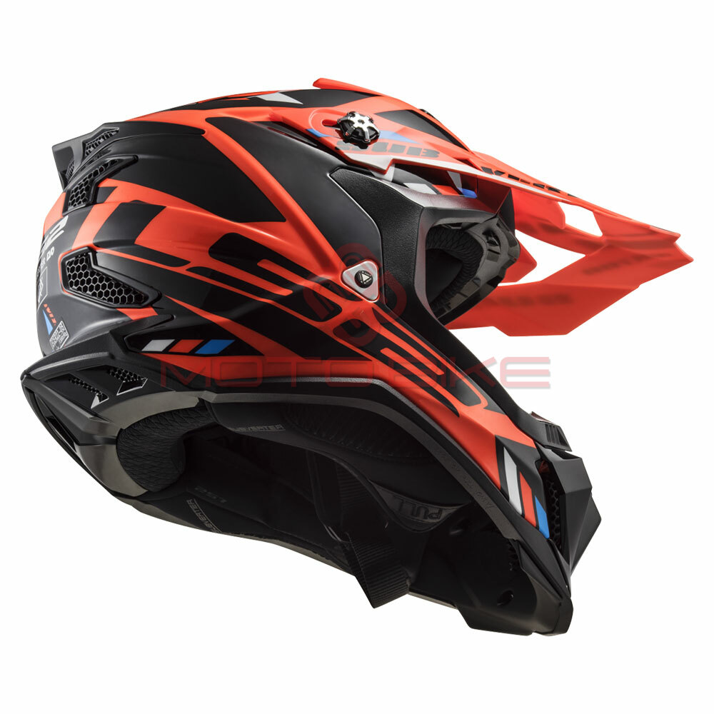 Kaciga ls2 cross mx700 subverter evo ii stomp fluo narandzasta m