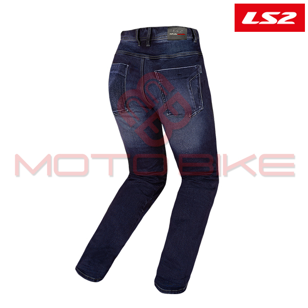 Pantalone ls2 bradford jeans zenske plave m
