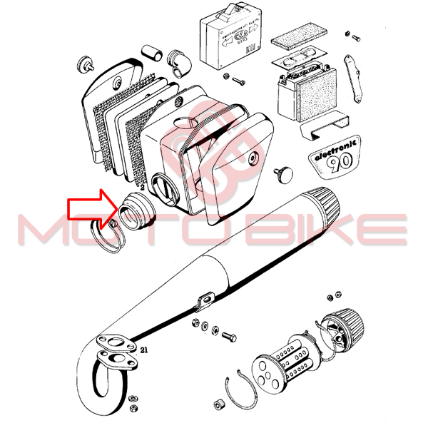 Gumijasta uplinjaca  tomos t15.e90