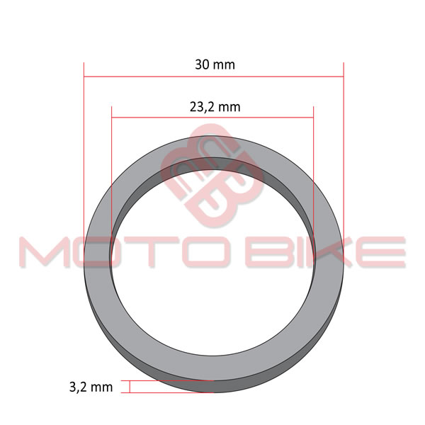 Exhaust gasket gy6 50.125.150cc 4t