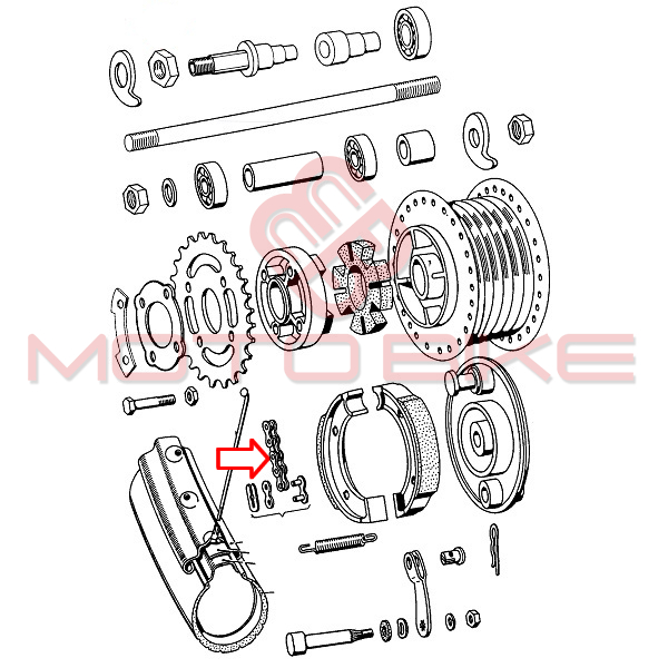 Lanac favorit 415 - 118 linkova ctx80