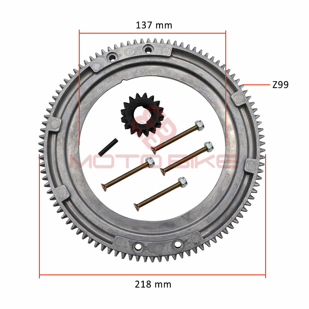 Starter gears b&s 399676