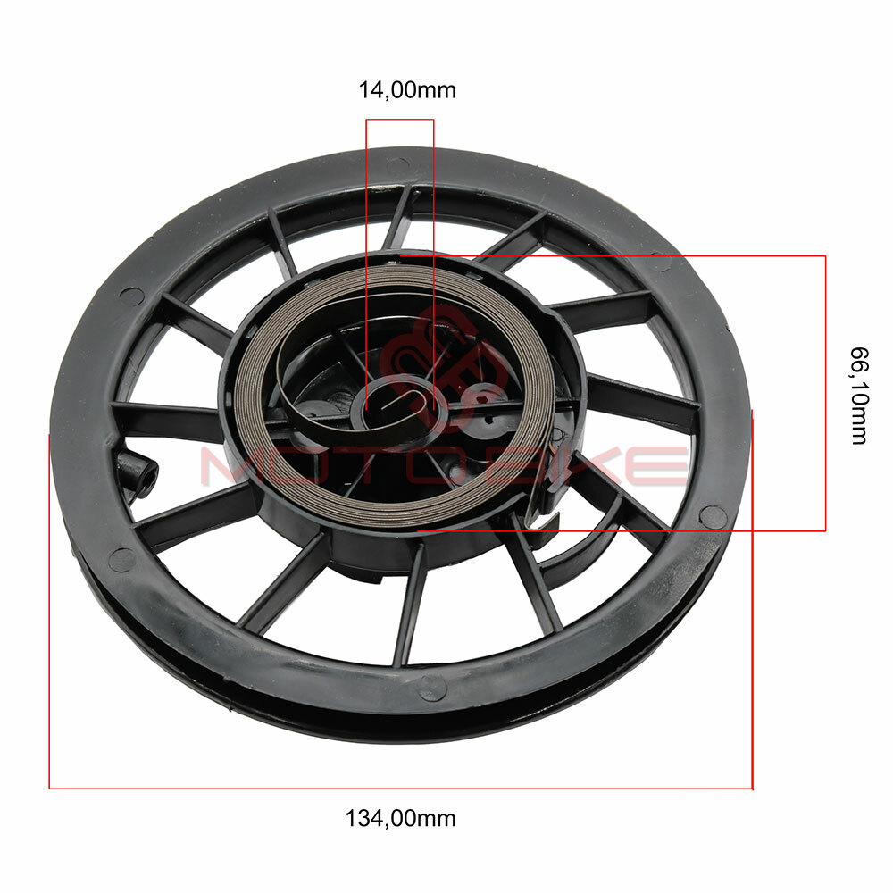 Vrvenica vrvice  b&s 5-6ks z vzmet  136mm