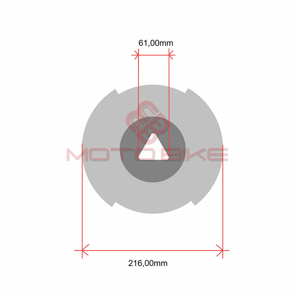 Ventilator  hlajenje  honda gx340.390