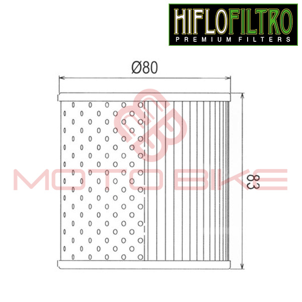 Oil filter hf126 hiflo