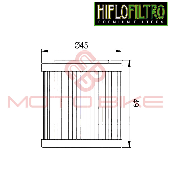 Oil filter hf182 hiflo