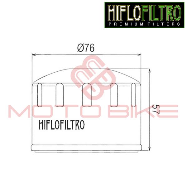 Oil filter hf184 hiflo