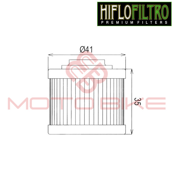 Oil filter hf186 hiflo
