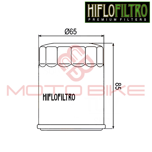 Oil filter hf196 hiflo