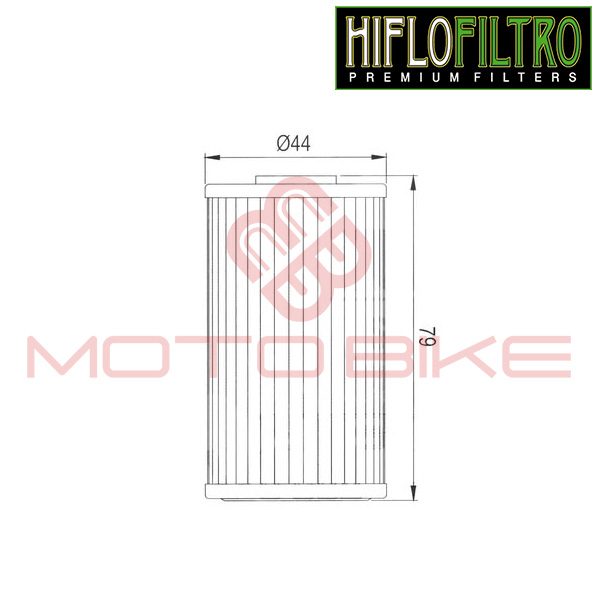 Oil filter hf562 hiflo