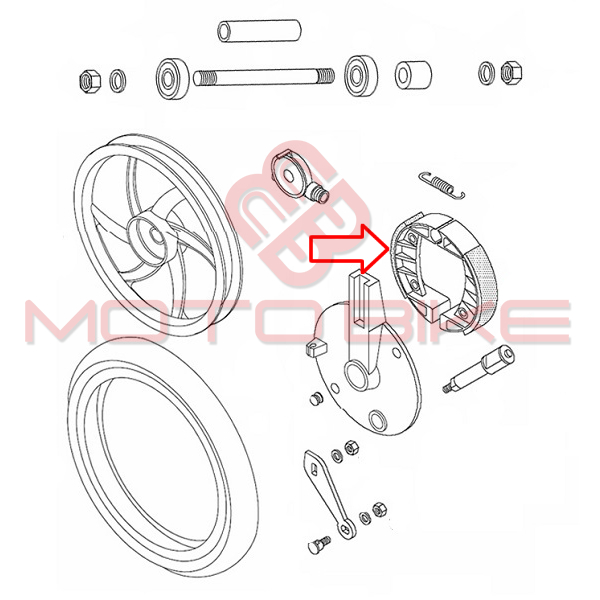 Zavorne obloge sprint targa apn6 litega kolo trw