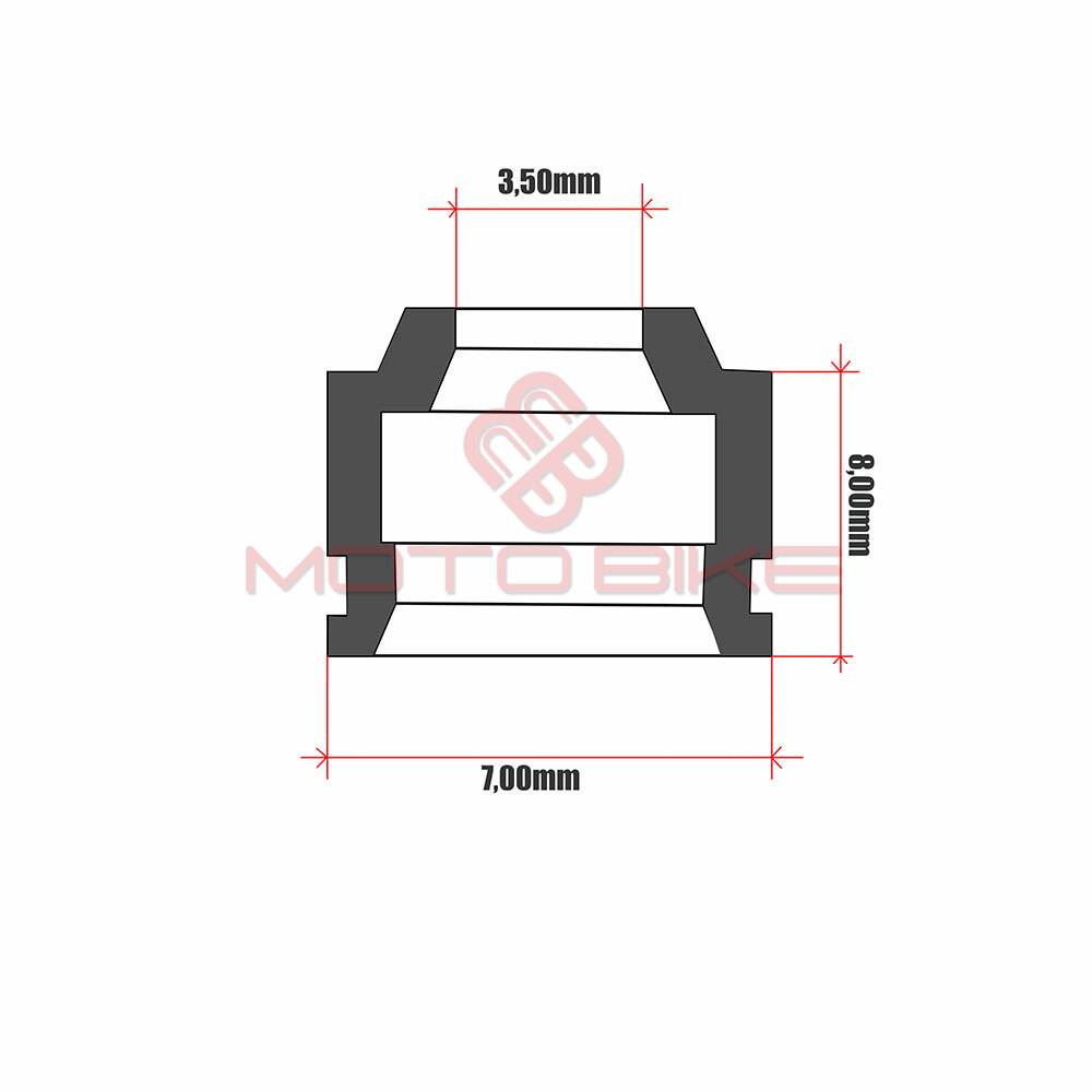 Teflon ventila honda cbr 600 rr (2005-2013) athena kom