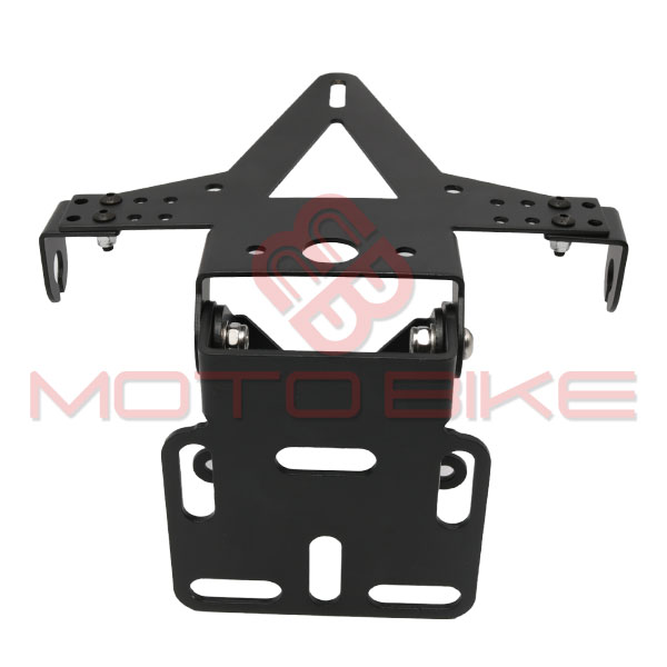Universal plate holder with turn signal holder