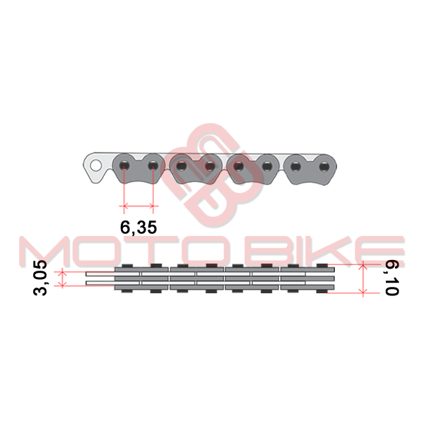 Timing chain gy6 125cc china
