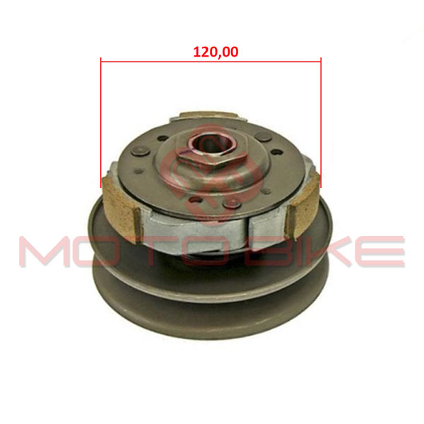 Clutch pulley assy with bell gy6 125/150cc china