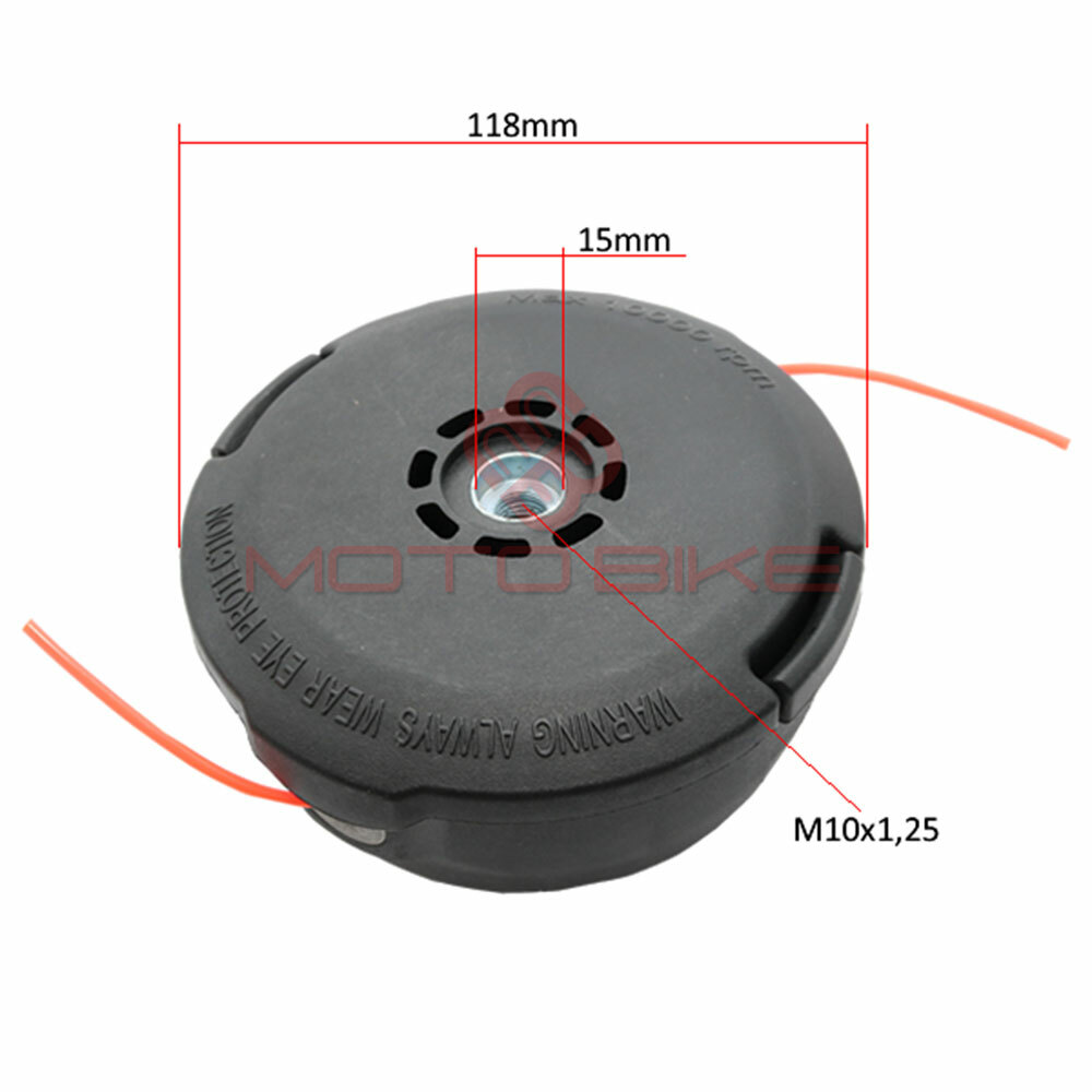 Husqvarna kosilna glava. kitajski trimerji. villager m10x1,25 mm thorp