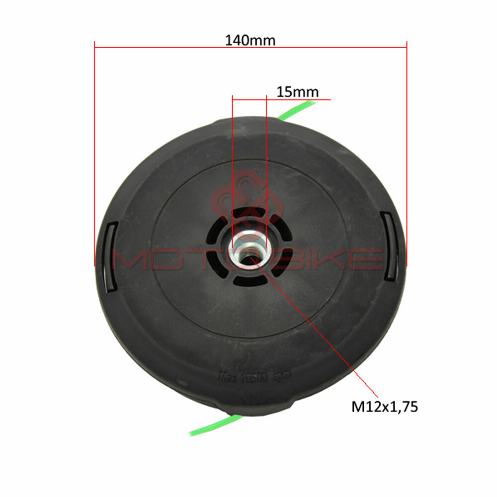 Glava trimera husqvarna m12x1,75 mm velika thorp