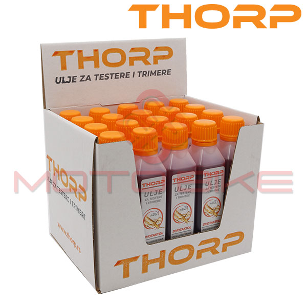 Thorp semi-synthetic oil for two-stroke engines 1dl – box 20 pcs