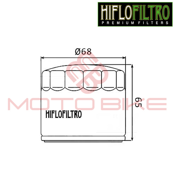Oil filter hf129 hiflo