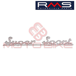 Rear badge Piaggio Vespa Super Sport 100042 Rms