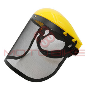 Adjustable visor with mesh