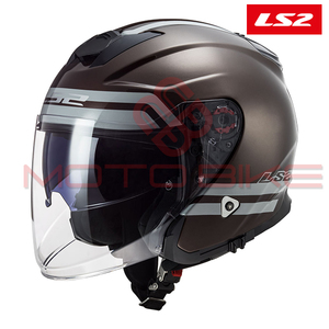 Helmet LS2 Jet OF521 INFINITY HYPER  WOOD M