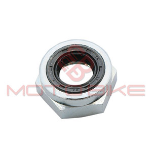 The front  sprocket nut Tomos A3 A35 A5 with oil seal