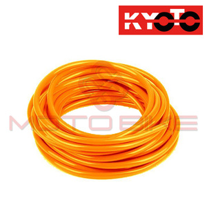 Fuel hose 6x9mm 6m orange KYOTO