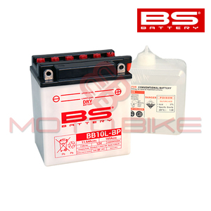Akumulator BS 12V 11.6Ah sa kiselinom BB10L-B-P desni plus (135x90x145) 165A
