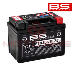 Akumulator BS 12V 4Ah BTX4L-FA SLA desni plus (113x70x85)