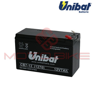 Akumulator UNIBAT 12V 7Ah SLA (151x65x99)