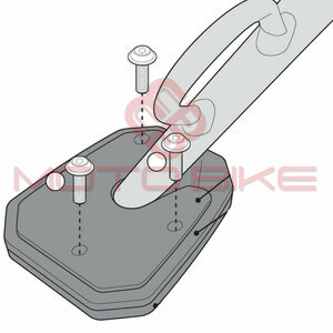 Prosirenje bocne nogare Kappa Suzuki DL 650 V STROM 04-23 ES3101K