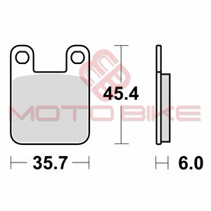 Disk ploscice TRW MCB535(ORGANIC)