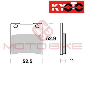 Disk plocice KYOTO S1009AN ( SINTER )