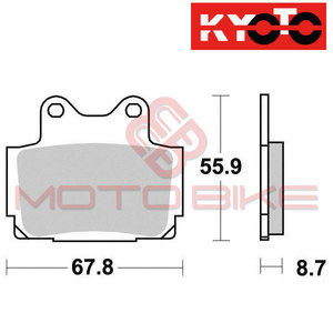 Brake pads KYOTO S1024N ( sinter )