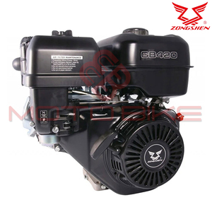 Motor Zongshen GB420 420cc ( 9,0 kW / 12,5 KS )  horizontalna radilica 25mm / 102mm